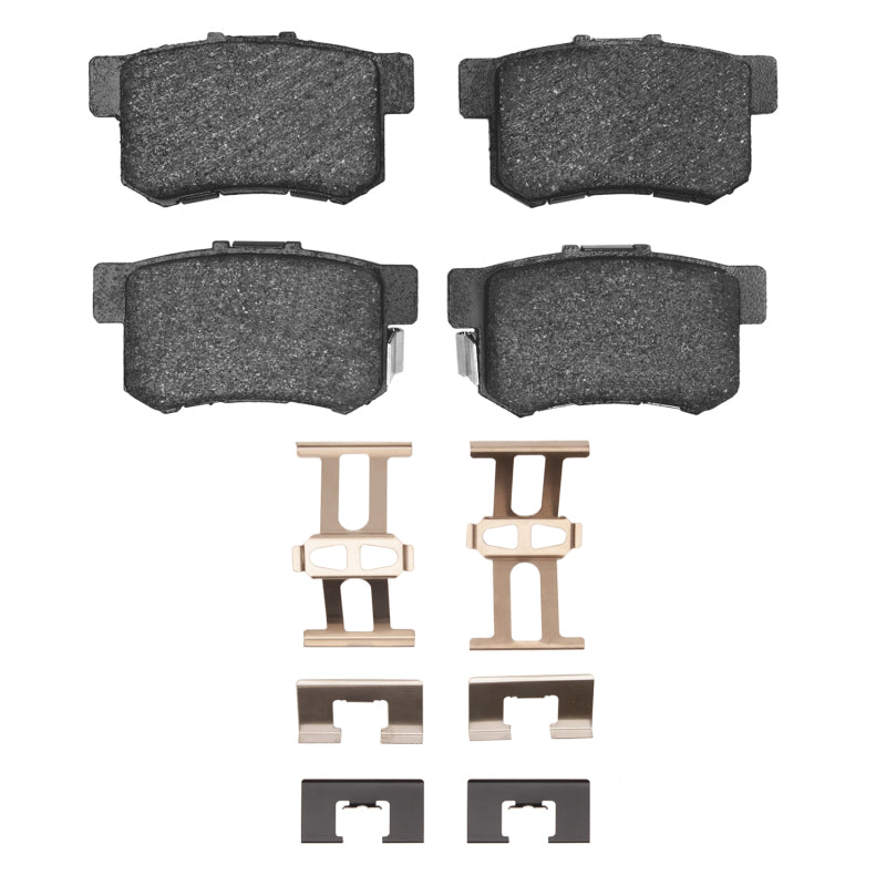 R1 Concepts R1 99-04 Acura RL Rear Semi Met Pads & Hardware Kit