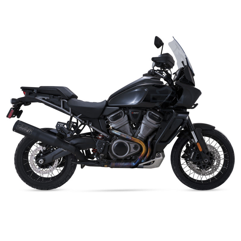 Vance and Hines Vance & Hines HD 21-22 Pan America Hi-Output 450 S/O Black Slip-On Exhaust