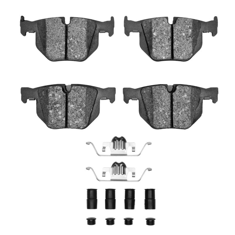 R1 Concepts R1 2007-2019 BMW X6 Rear R1 Euro Ceramic Pads & Hardware Kit