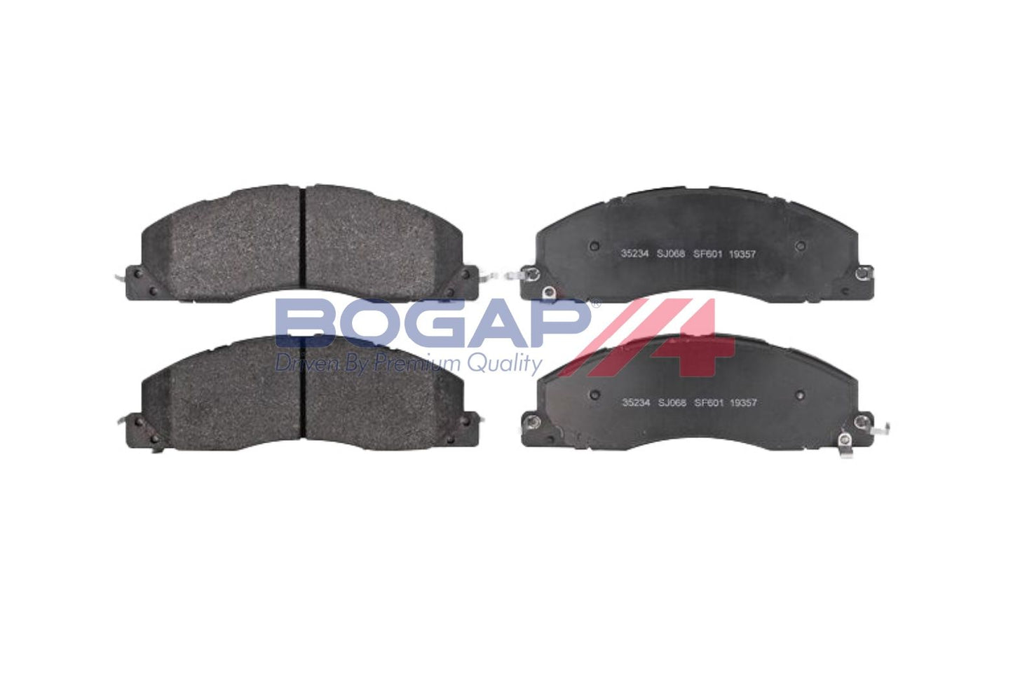 BOGAP W8210129 Brake Pad Set, Disc Brake