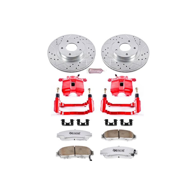 PowerStop Power Stop 99-04 Acura RL Front Z26 Street Warrior Brake Kit w/Calipers