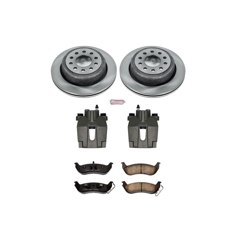 PowerStop Power Stop 03-11 Lincoln Town Car Rear Autospecialty Brake Kit w/Calipers