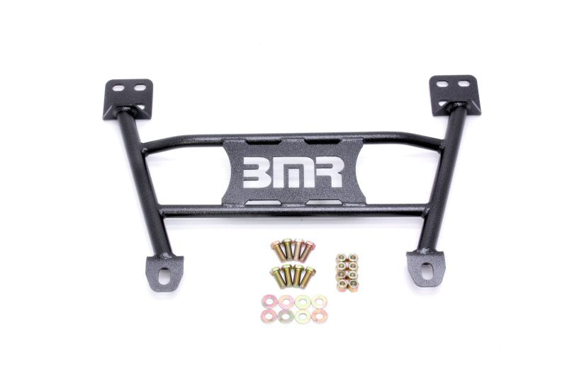 BMR Suspension BMR 05-14 S197 Mustang Radiator Support Chassis Brace - Black Hammertone
