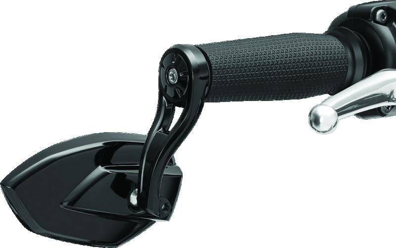 Kuryakyn Phantom Bar End Mirror Gloss Black