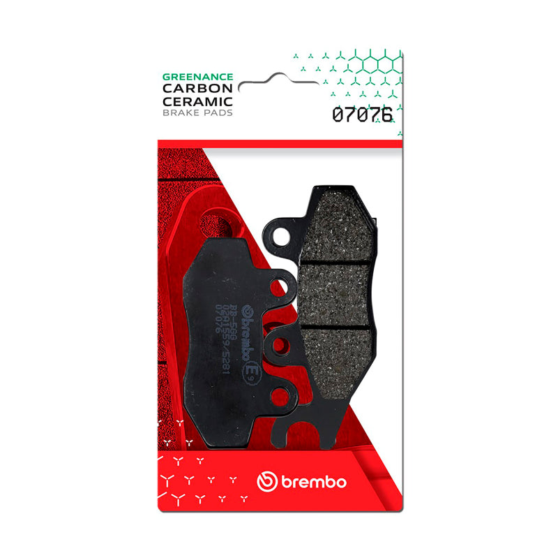 Brembo Powersports Brembo Peugeot Satelis/Peugeot Vivacity/Suzuki An Burgman Carbon Ceramic Brake Pad - Front