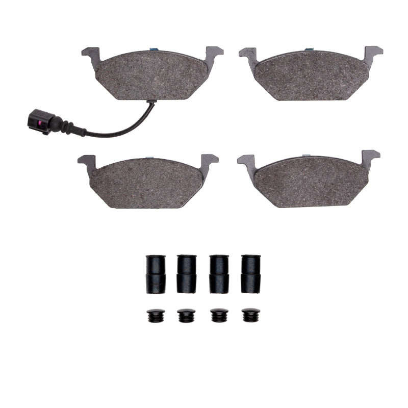 DFC 99-10 Volkswagen Jetta Sedan Front Euro 5000 Ceramic Brake Pads and Hardware Kit