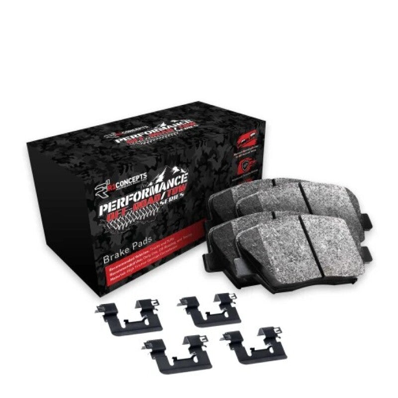 R1 Concepts R1 10-16 Hyundai Genesis Coupe Front Off-Road/Tow Brake Pads and Hardware Kit