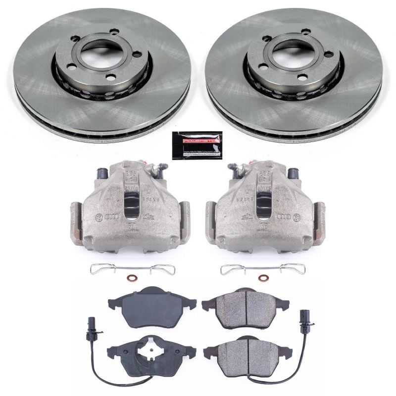 PowerStop Power Stop 99-04 Audi A4 Front Autospecialty Brake Kit w/Calipers