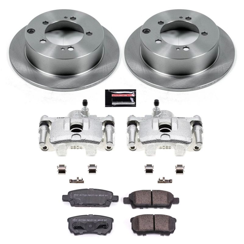 PowerStop Power Stop 04-06 Mitsubishi Lancer Rear Autospecialty Brake Kit w/Calipers