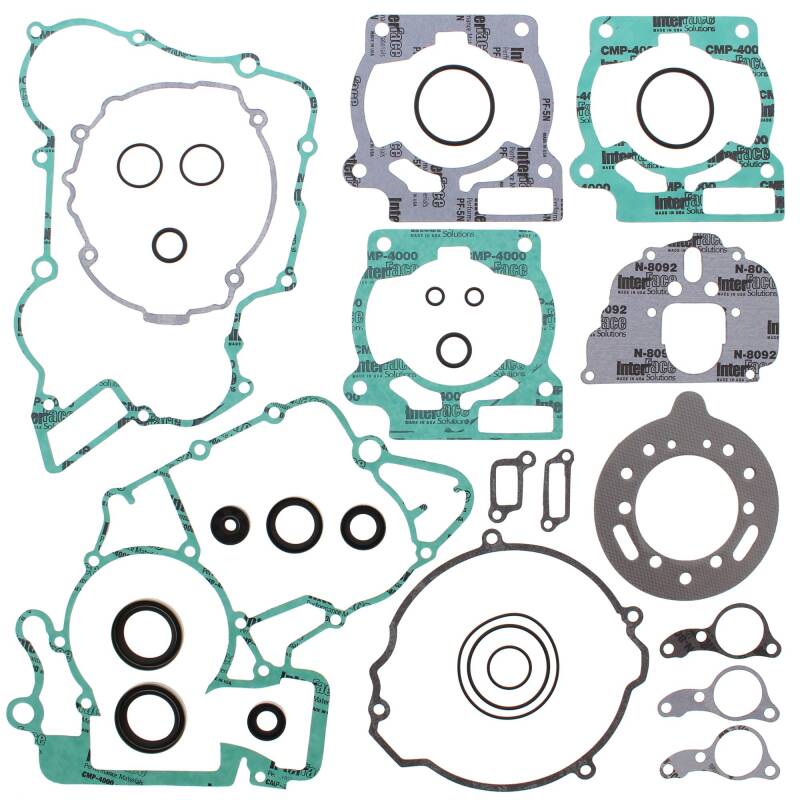 Vertex Pistons Vertex Gaskets 98-01 KTM EXC 125 Complete Gasket Kit w/ Oil Seals