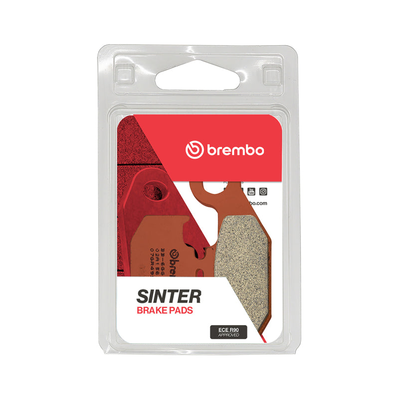 Brembo Powersports Brembo 06-06 Bombardier DS Left 250cc Sinter Brake Pad - Front