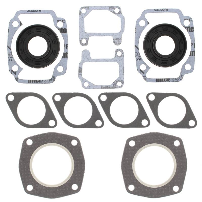 Vertex Pistons Vertex Gaskets 72-74 Arctic Cat EXT/El Tigre (Kawasaki) FA/2 Complete Gasket Kit w/ Oil Seals