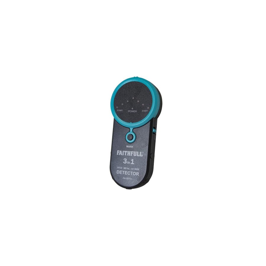 Faithfull FAIDET31 3-in-1 Detector Stud Metal & Live Wire