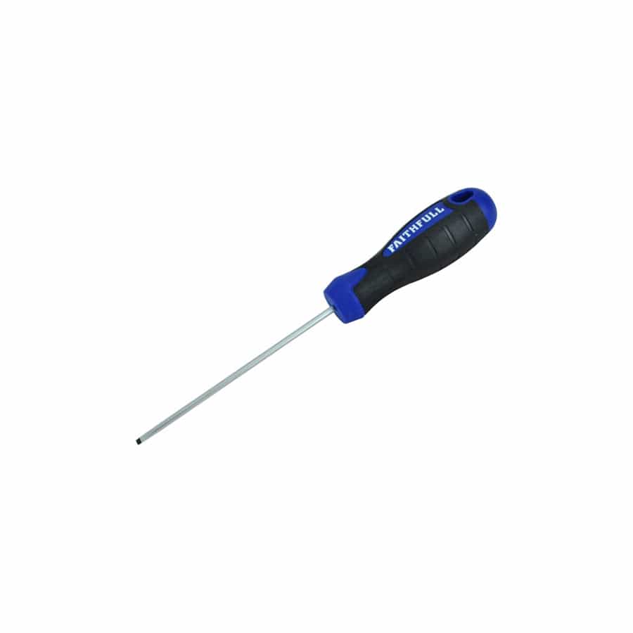 Faithfull FAISDT100 Soft Grip Screwdriver Terminal Tip 3 x 100mm
