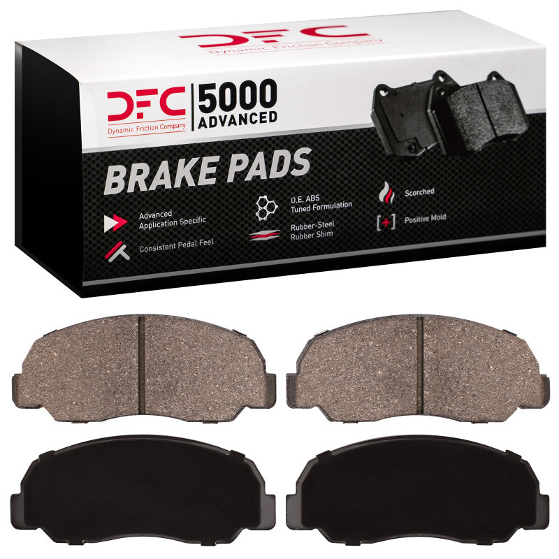 DFC 82-84 Mazda B2200 Front 5000 Advanced Semi Metallic Brake Pads