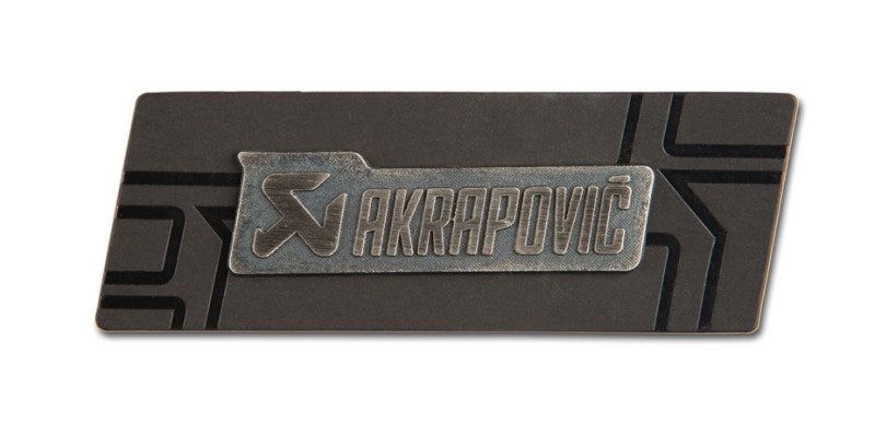 Akrapovic Akrapovic Silver sign badge
