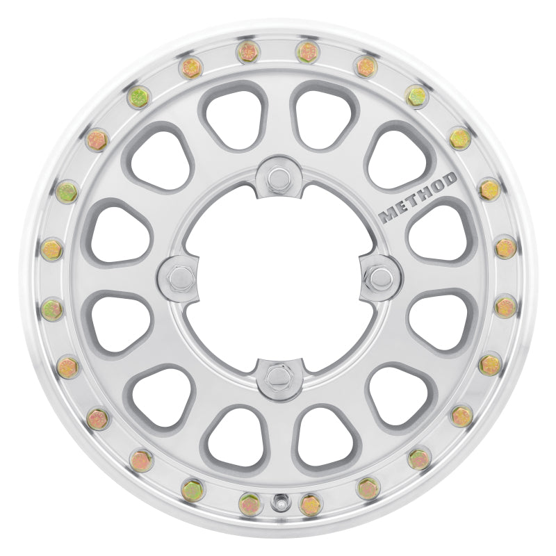Method Wheels Method MR401-R UTV Beadlock 15x5 / 5+0/43mm Offset / 4x156 / 127mm CB Machined - Raw Wheel