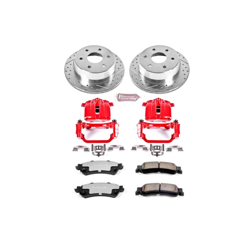 PowerStop Power Stop 03-05 Chevrolet Astro Rear Z36 Truck & Tow Brake Kit w/Calipers