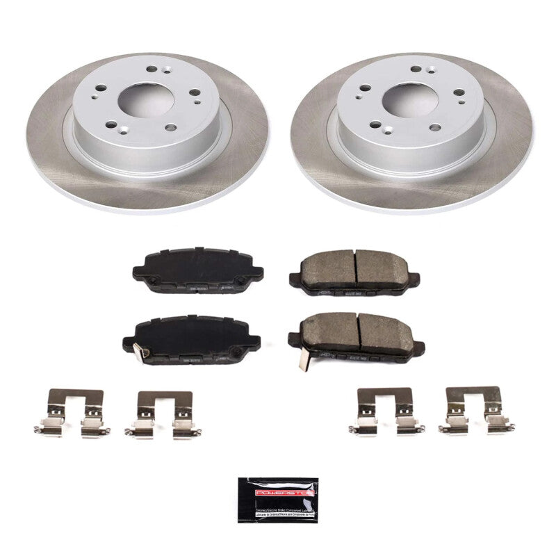 PowerStop Power Stop 16-22 Honda HR-V Rear Semi-Coated Rotor Kit