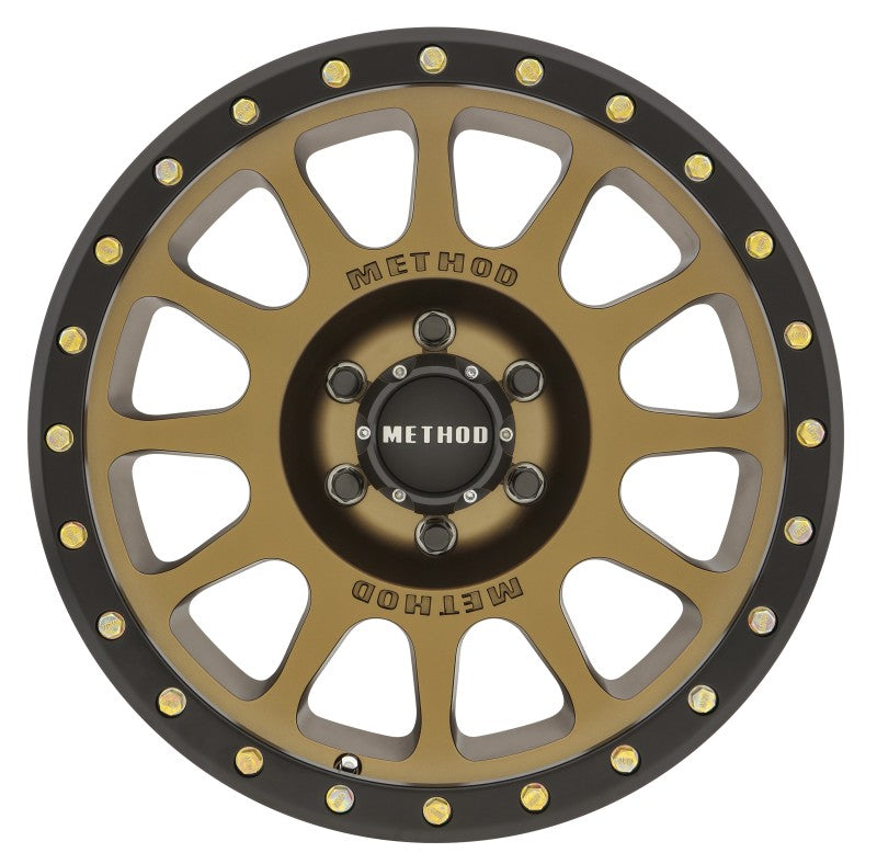 Method Wheels Method MR305 NV 18x9 0mm Offset 6x135 94mm CB Method Bronze/Black Street Loc Wheel