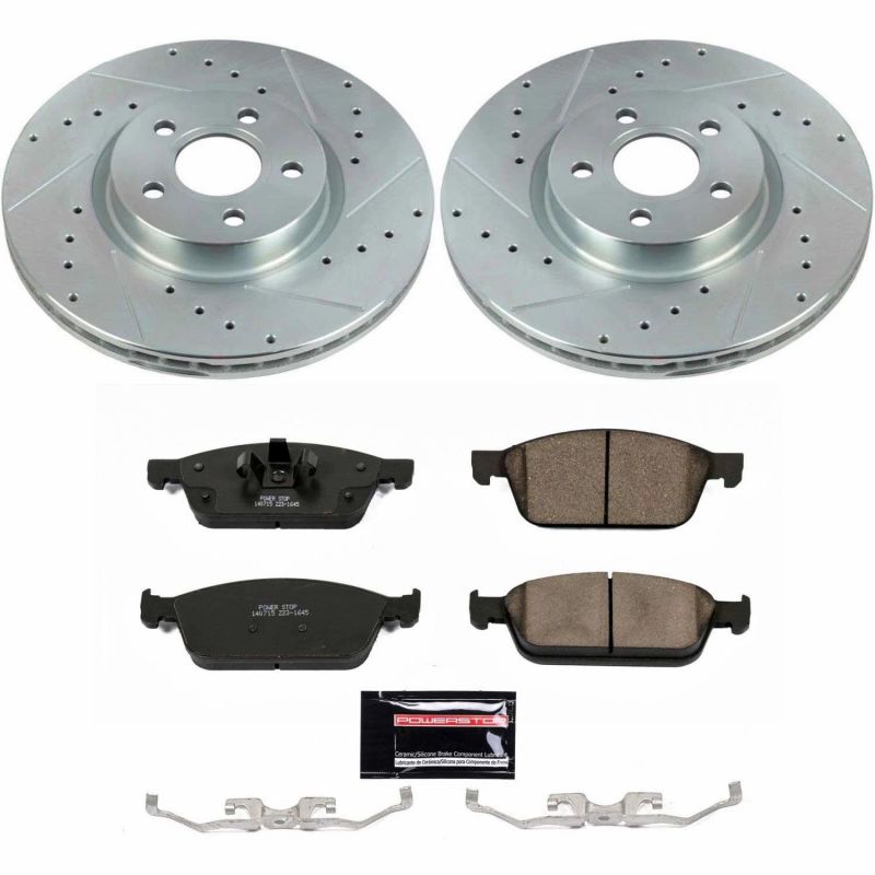 PowerStop Power Stop 18-19 Ford Transit Connect Front Z23 Evolution Sport Brake Kit