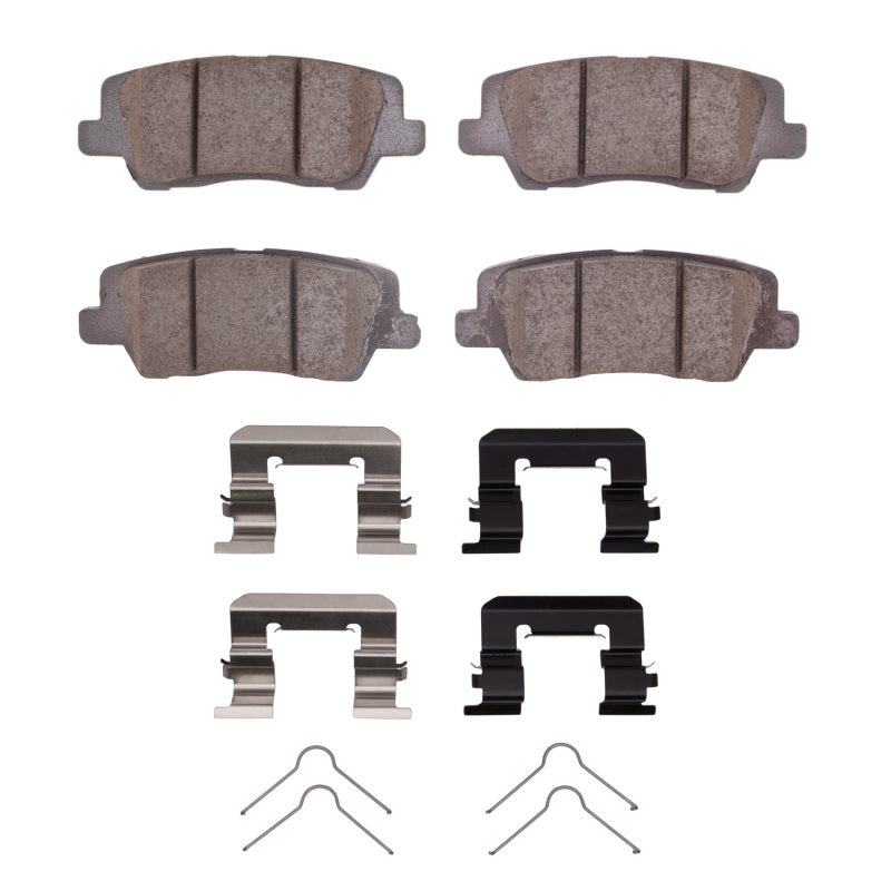R1 Concepts R1 2013-2019 Cadillac CTS Rear R1 Ceramic Pads & Hardware Kit