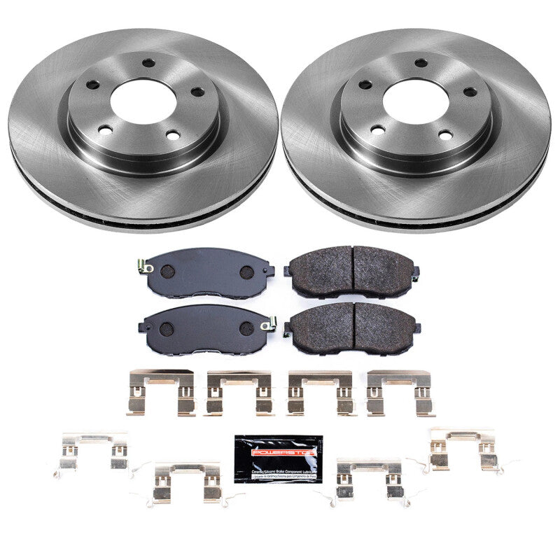 PowerStop Power Stop 13-19 Nissan Sentra Front Track Day Brake Kit