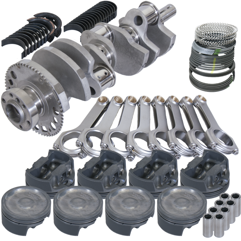 Eagle Chevy LS3 4.000in Crank 58 Tth Reluctor 6.125in H-Beam -25cc 4.070in Pistons Rotating Assembly
