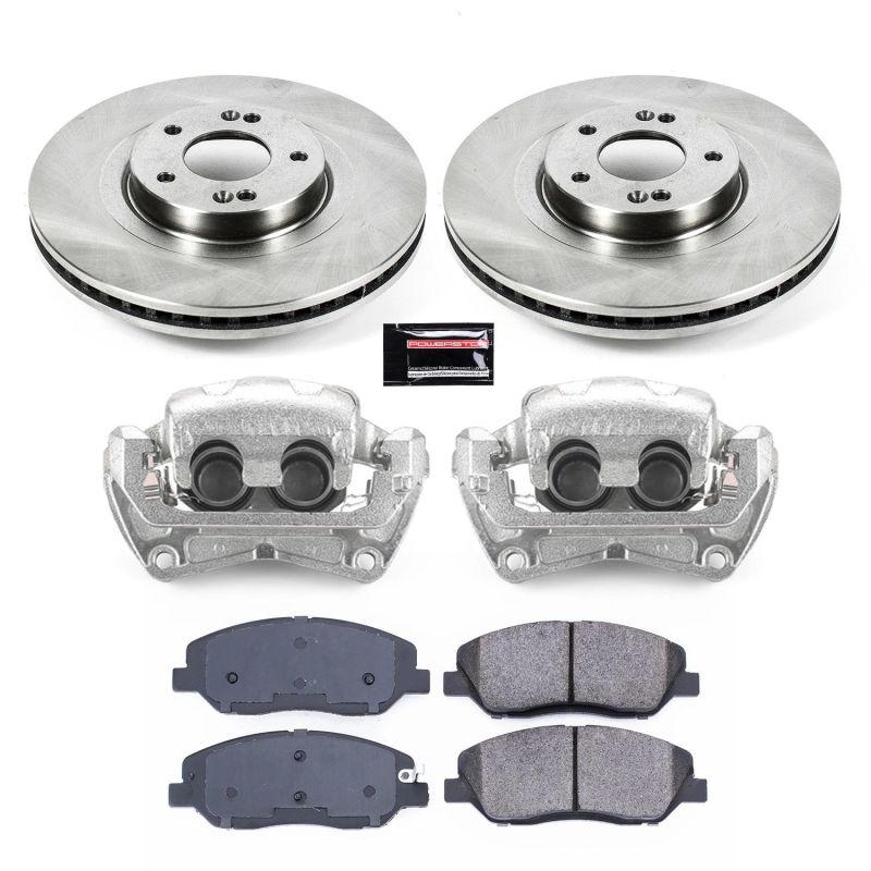PowerStop Power Stop 13-16 Hyundai Santa Fe Front Autospecialty Kit w/Cals