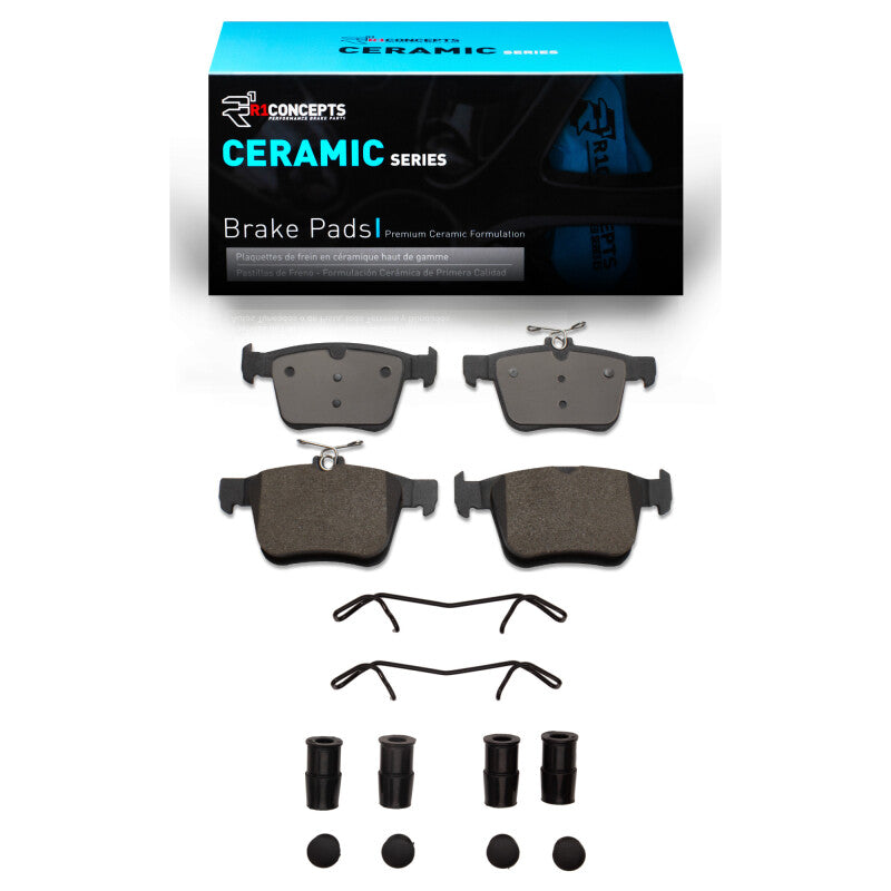 R1 Concepts R1 2015-2025 Audi Q3 Rear R1 Ceramic Pads & Hardware Kit
