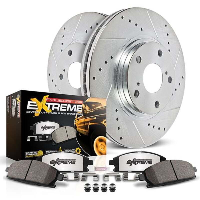 PowerStop Power Stop 2023 Ford Bronco Sport Front Z36 Truck & Tow Brake Kit