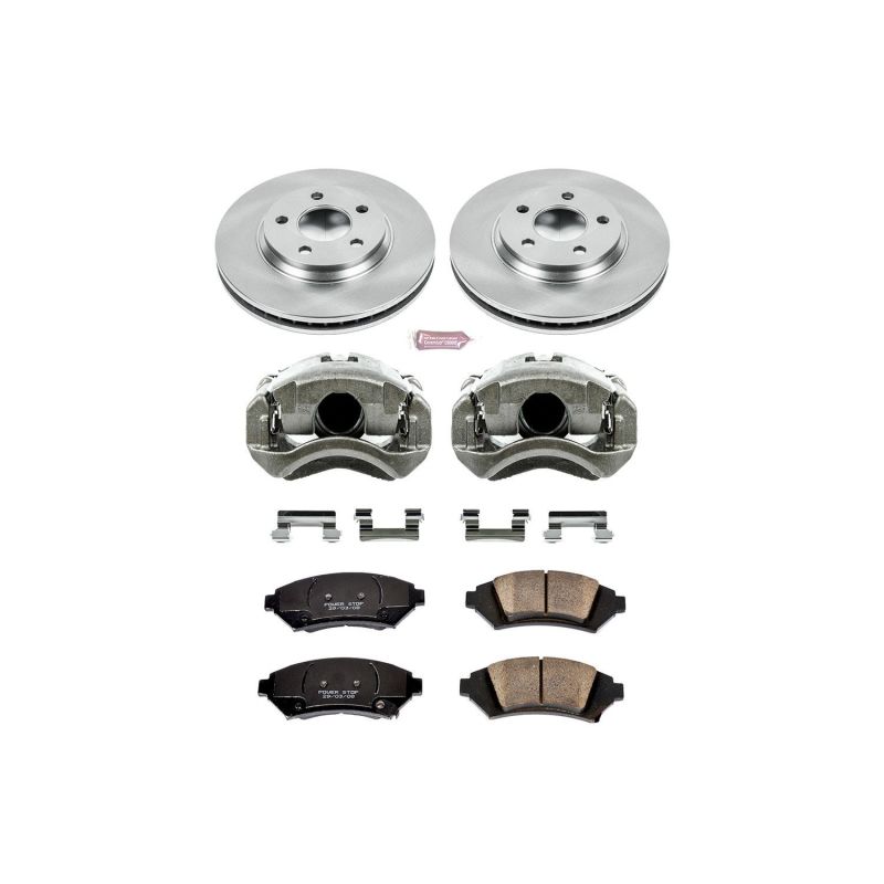 PowerStop Power Stop 2005 Buick LeSabre Front Autospecialty Brake Kit w/Calipers