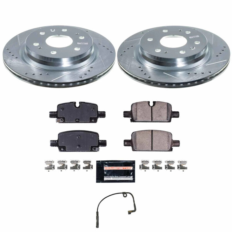 PowerStop Power Stop 23-24 Chevrolet Colorado Rear Z23 Evolution Brake Kit