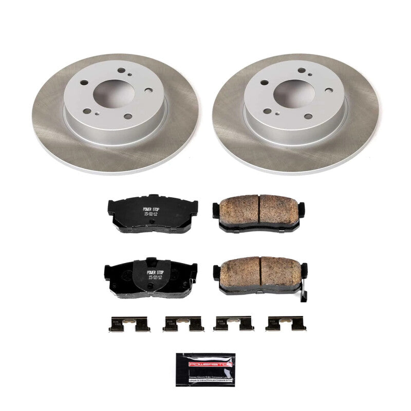 PowerStop Power Stop 95-01 Nissan Maxima Rear Semi-Coated Rotor Kit