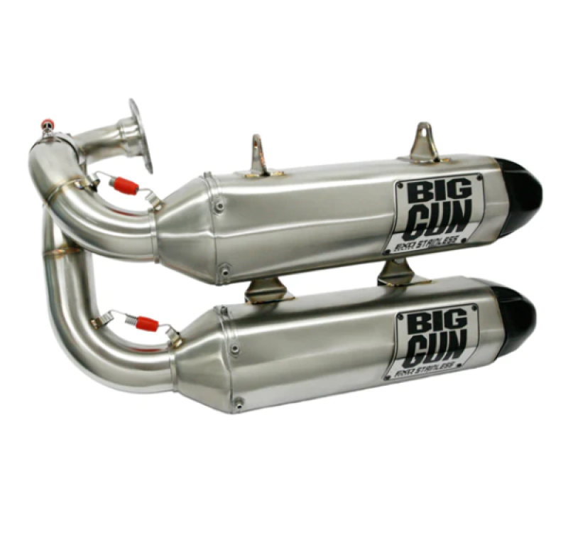 Big Gun 19-22 Honda Talon 1000R/X EXO Stainless Dual Slip On Exhaust