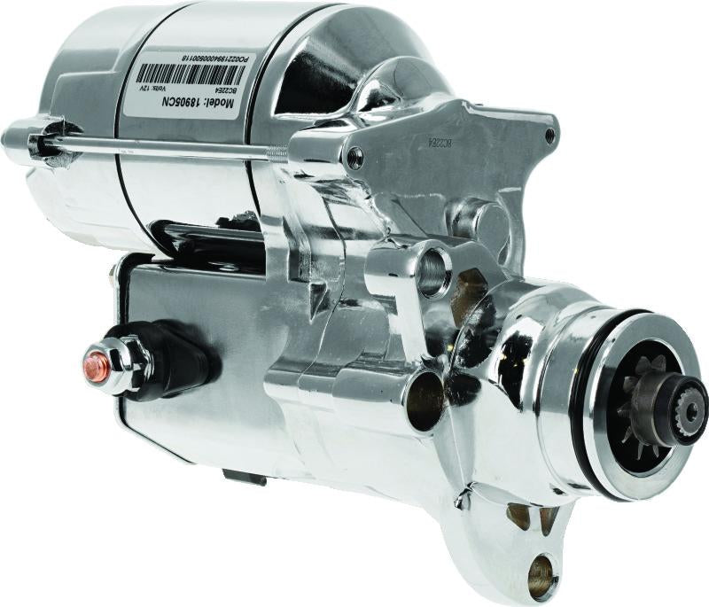 Bikers Choice 07-17 Big Twin / 06 Dyna (Except M-8) Chrome 1.4KW Starter