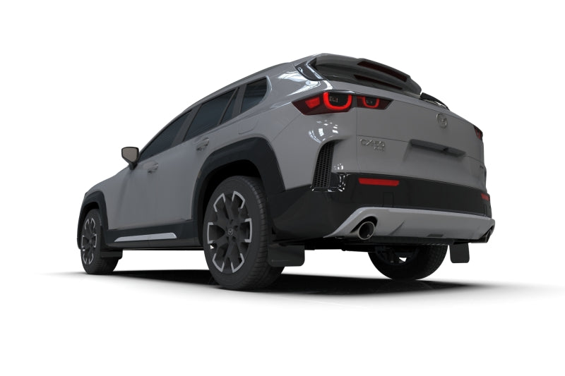 Rally Armor 23-26 Mazda CX-50 (Will Not Fit CX-5) Black UR Mud Flap W/White Logo