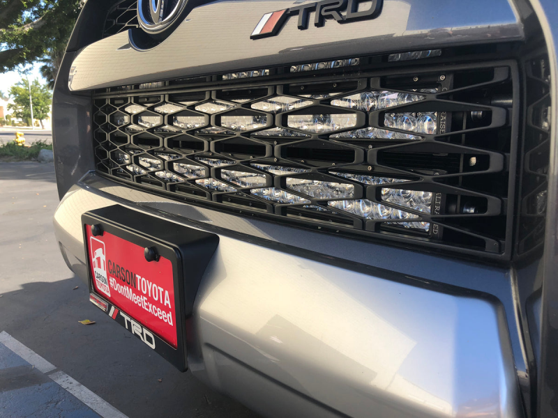Cali Raised LED Cali Raised 14-24 Toyota 4Runner 32In Hidden Grille LED Light Bar Brackets - No Switch/Light Bars