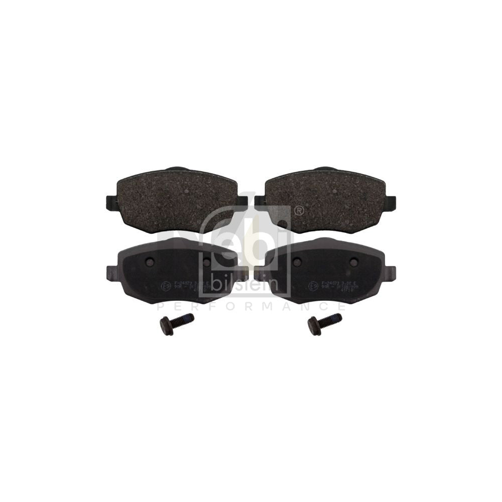Febi Bilstein 116098 Brake Pad Set For Lancia Ypsilon Ii (843) Front Axle, With Bolts/Screws