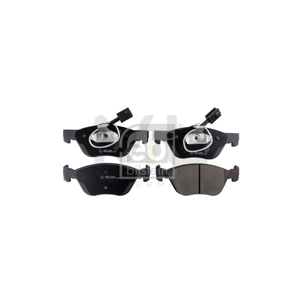 Febi Bilstein 16244 Brake Pad Set Front Axle, Incl. Wear Warning Contact