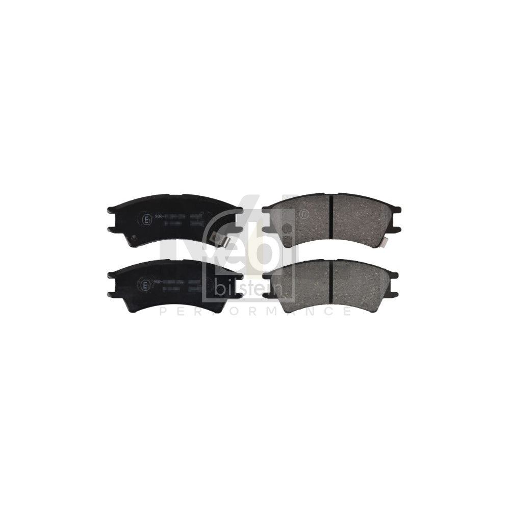 Febi Bilstein 16541 Brake Pad Set For Hyundai Amica / Atoz (Mx) Front Axle, With Acoustic Wear Warning