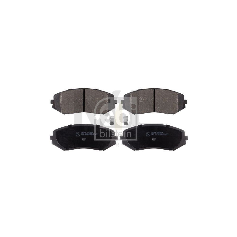 Febi Bilstein 16648 Brake Pad Set For Suzuki Grand Vitara Front Axle, With Acoustic Wear Warning
