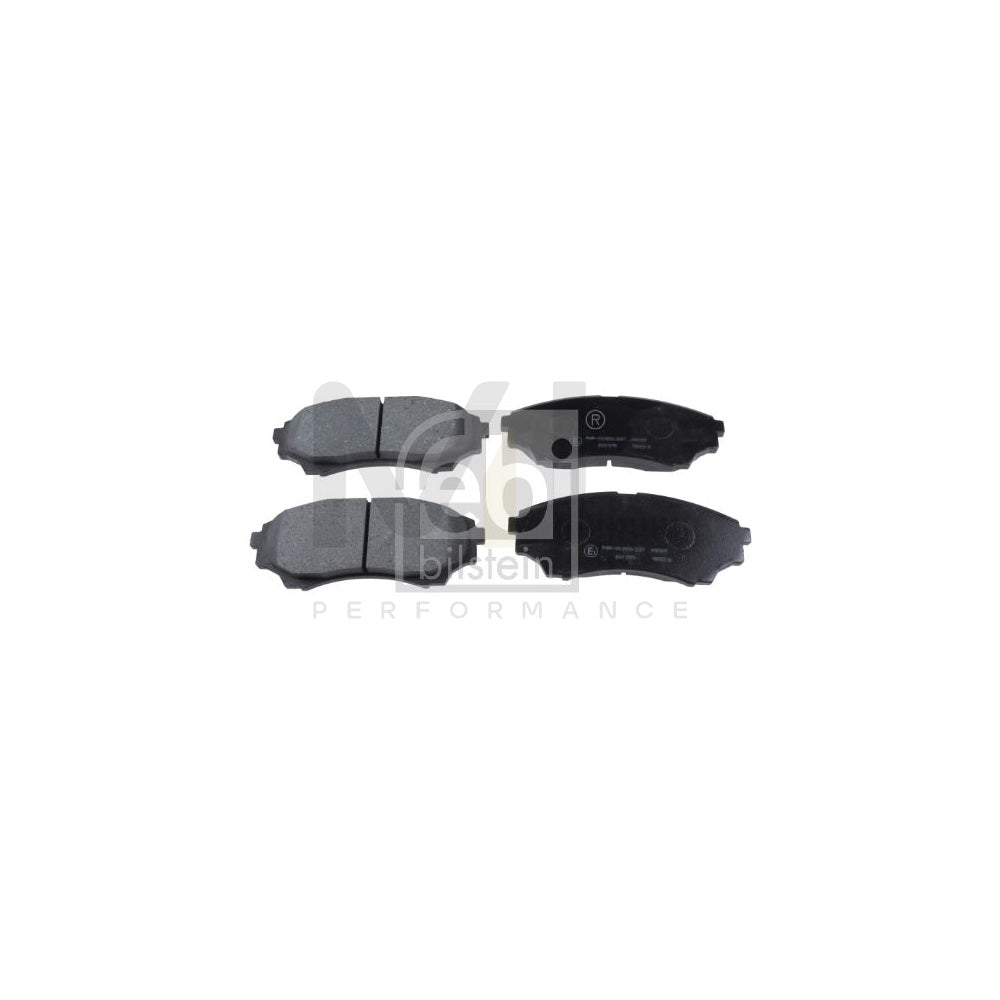 Febi Bilstein 16739 Brake Pad Set Front Axle, With Acoustic Wear Warning