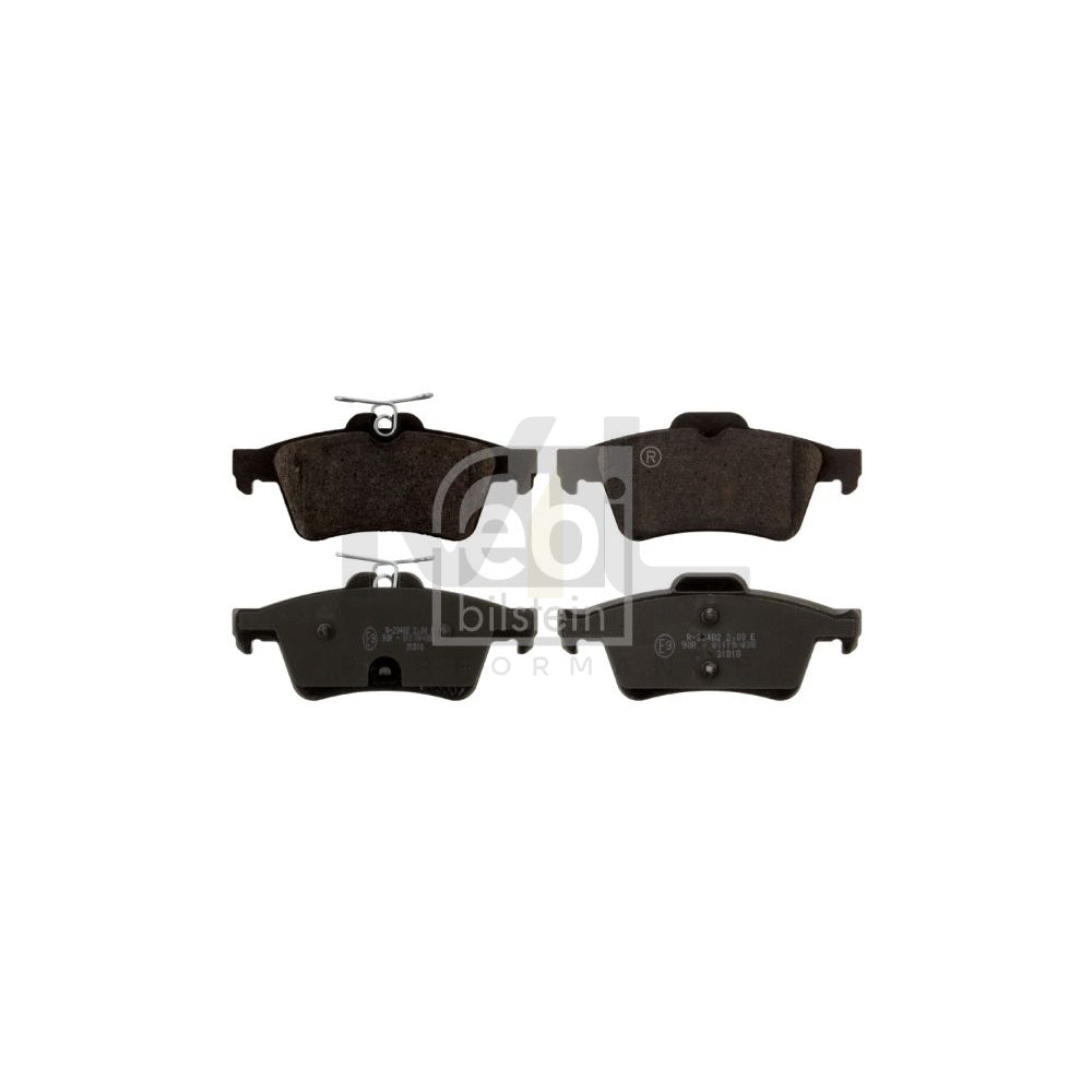 Febi Bilstein 16890 Brake Pad Set Rear Axle