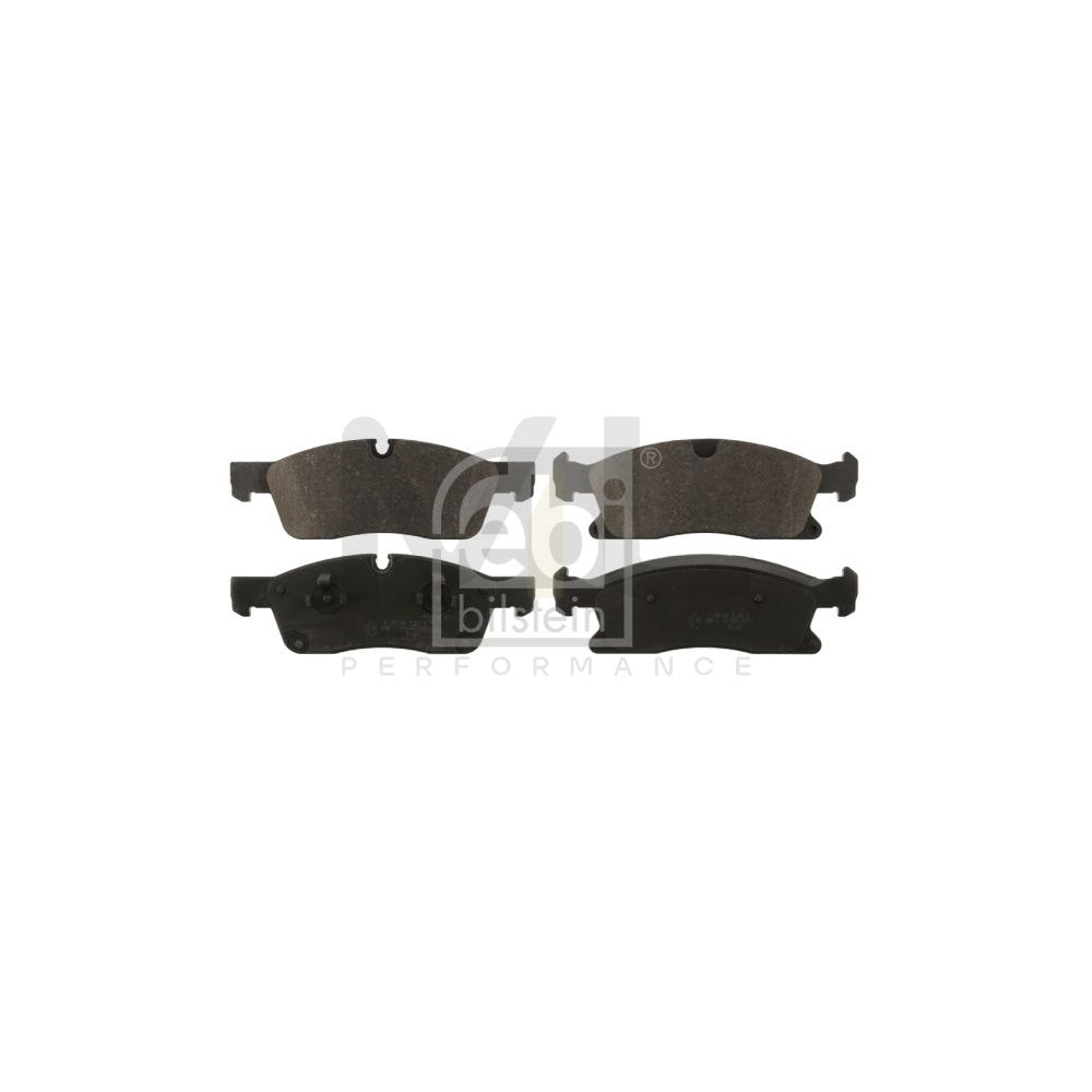 Febi Bilstein 16900 Brake Pad Set Front Axle, Excl. Wear Warning Contact