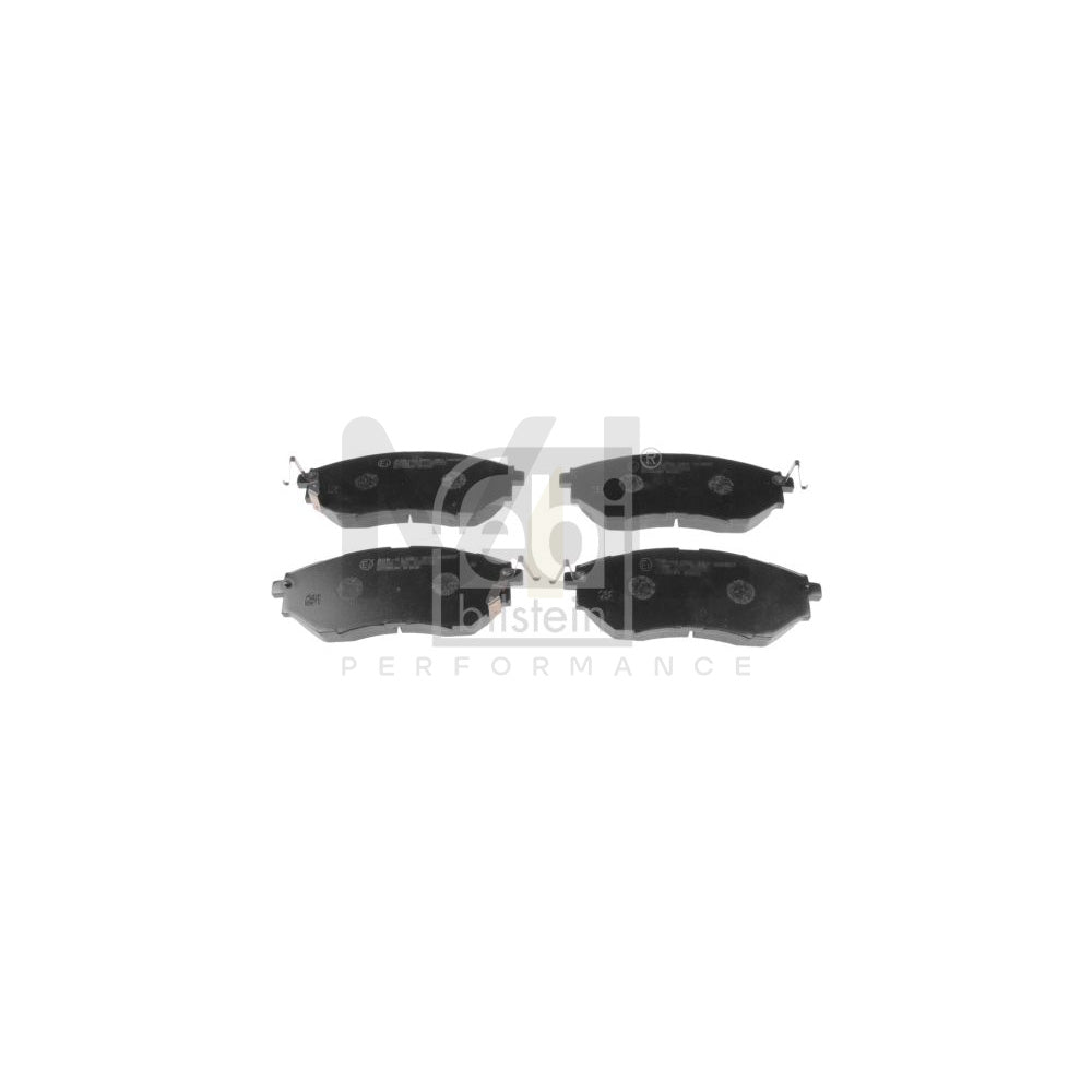 Febi Bilstein 170268 Brake Pad Set Front Axle, With Acoustic Wear Warning
