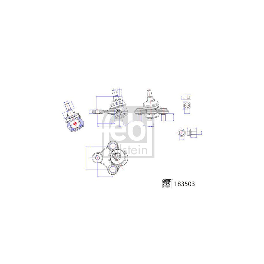 Febi Bilstein 183503 Ball Joint
