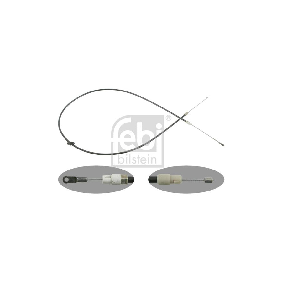 Febi Bilstein 26470 Hand Brake Cable Suitable for Mercedes-Benz S-Class Saloon (W220)