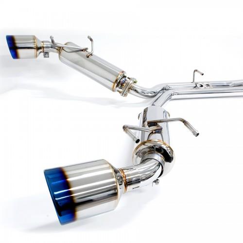 BLOX Racing BLOX Cat-Back Exhaust System T304 SS 2015+ Subaru WRX