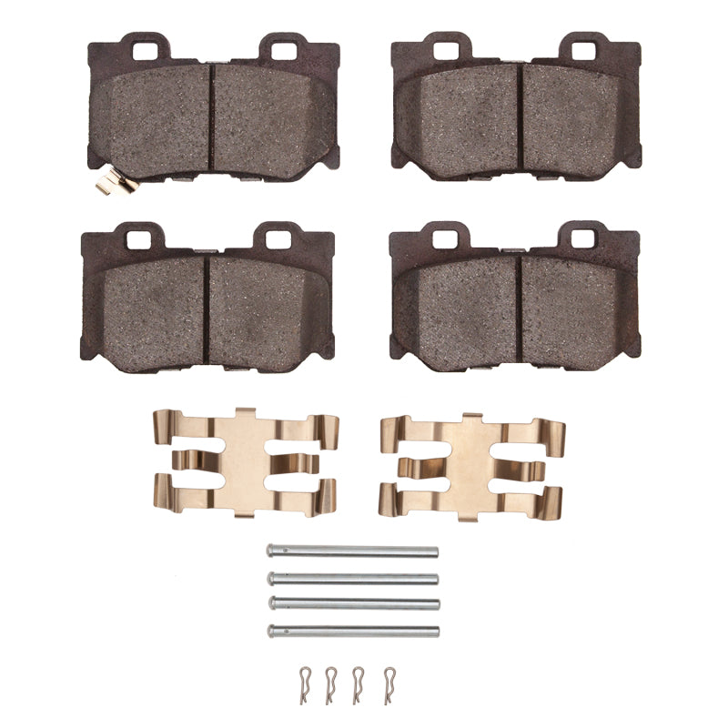 R1 Concepts R1 08-25 Infiniti G37 Rear Semi Met Pads & Hardware Kit